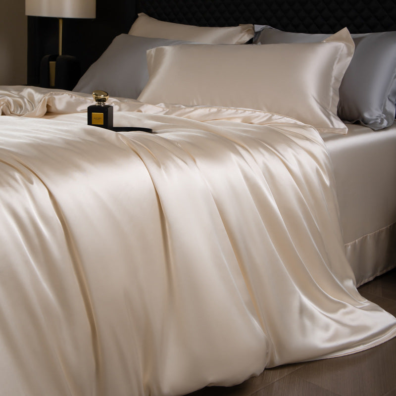 Luxury Real Double Side Silk Naked-Sleep Couverture de couettes