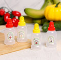 Mini sauce à emporter portable au miel + ketchup + sauce soja + salade
