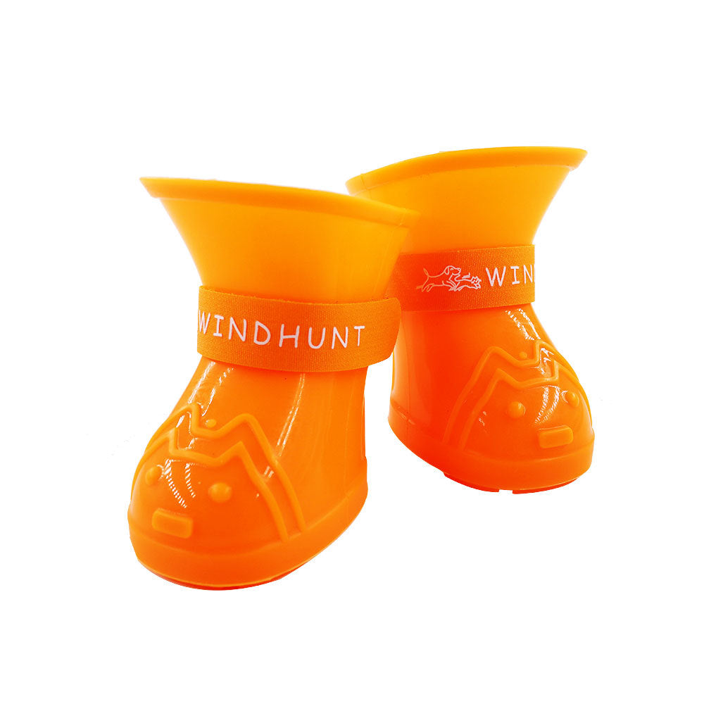 Bottes pour animaux de compagnie non glissantes étanches Et le fond doux résistant