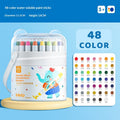 Pastels d'huile pour enfants lavables qui se fendent ou saignent par le papier