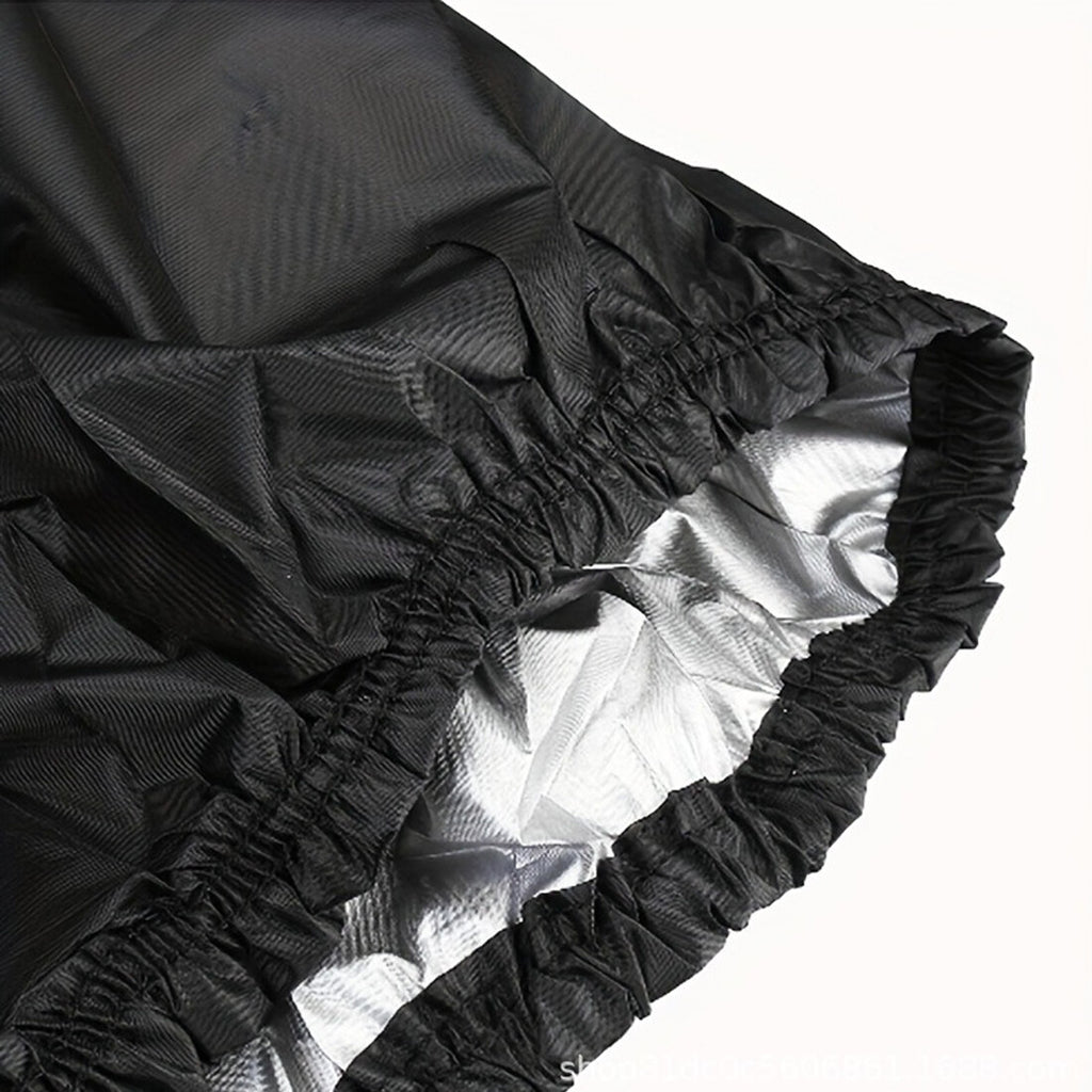 All Weather Full Car Cover 190T Polyester Protection anti-poussière UV Bretelles anti-vent avec Re