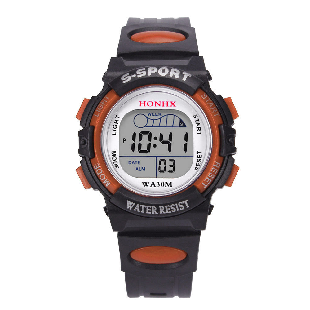 Étudiante Électronique Enfants Femmes Sport Watch
