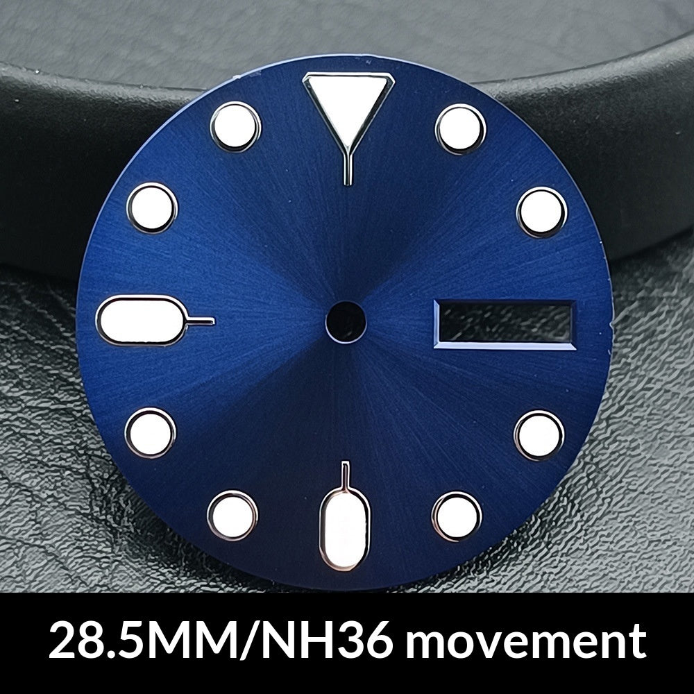 Cadran lumineux compatible avec le mouvement NH36A