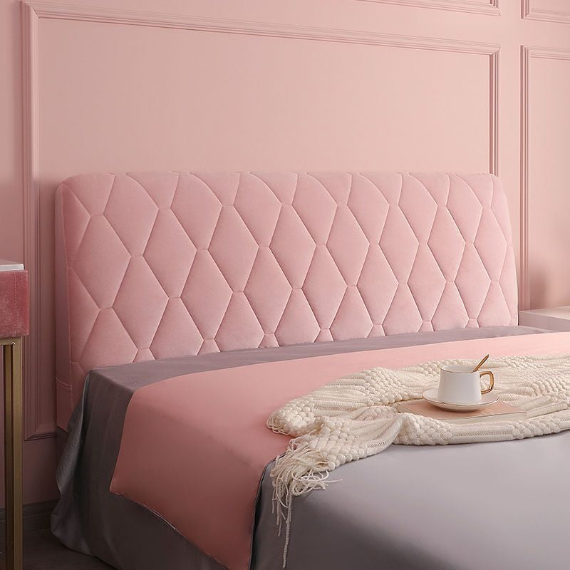 Tissu tout inclus Soft rembourré Protection tête de lit en bois
