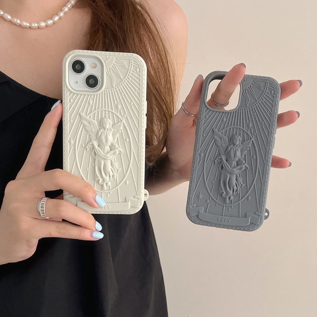 Statue créative de mode de Liberty Telephone Case