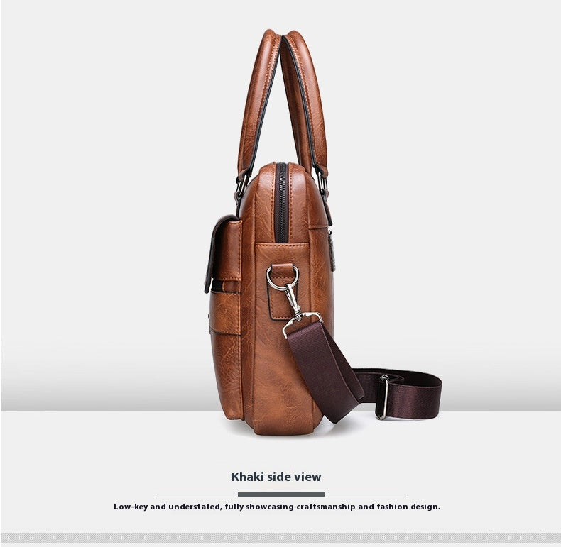 Portable hommes mallette informatique Crossbody Business