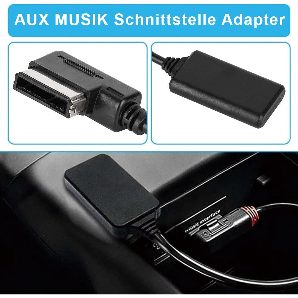 AMI Bluetooth 5.0 câble adaptateur audio Double paire récepteur de musique sans fil pour 3G MMI Syst