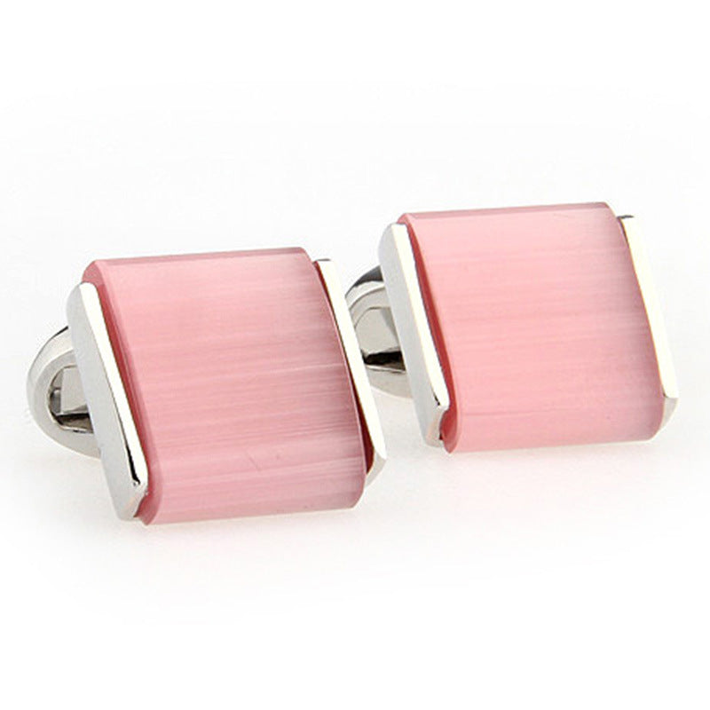 Boutons de manchette Opal Business Elite French Style Bouton de manchette