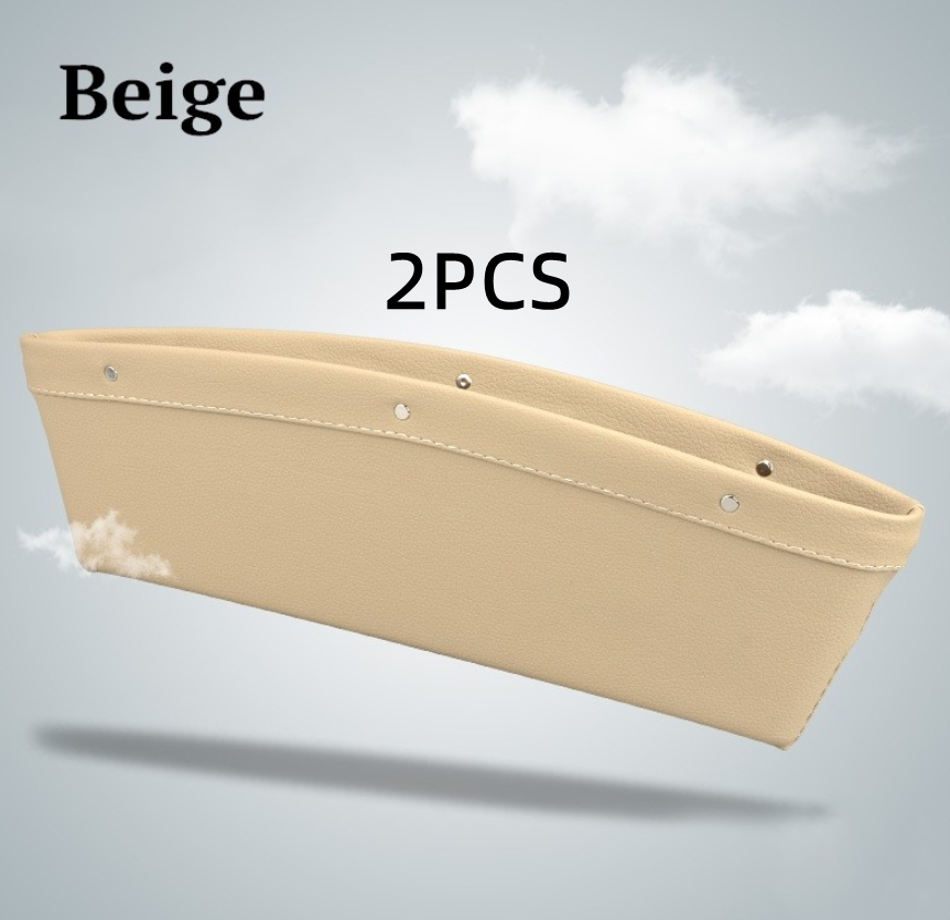 Car Organizer Box Caddy Catcher PU Leather Seat Gap Sac de rangement