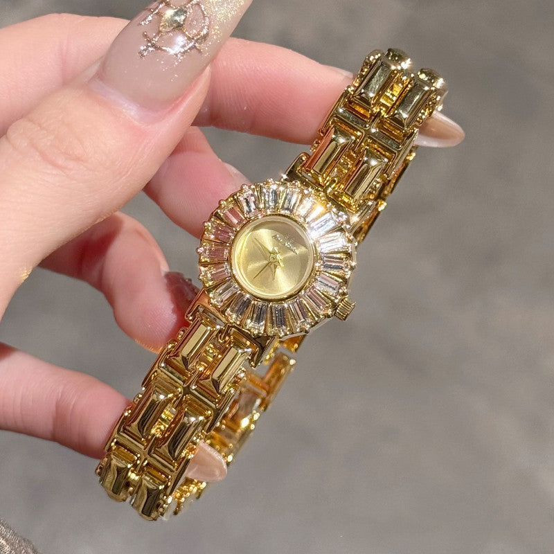 Montre haut de gamme Niche de luxe avec un diamant éblouissant et sophiste