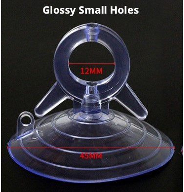 Sun bloc ventouse-modèle transparent-12mm-petit trou modèle--1 pack