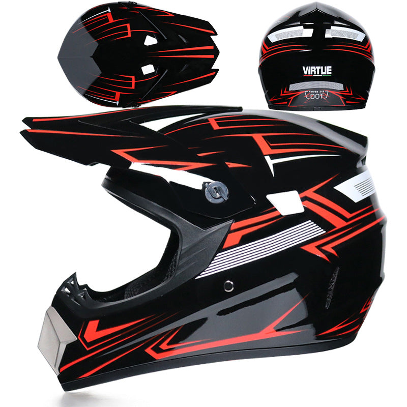 Casque hors route Moto Petit casque hors route