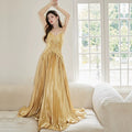 Robe d'anniversaire de l'industrie lourde pour les femmes
