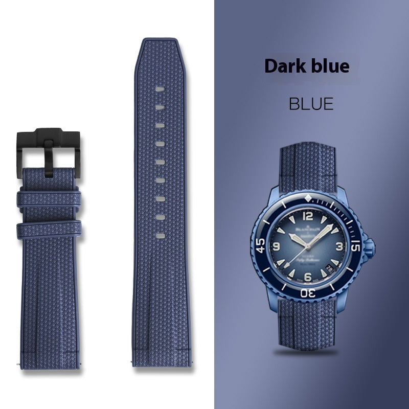 Bracelet de montre de sport en silicone en caoutchouc
