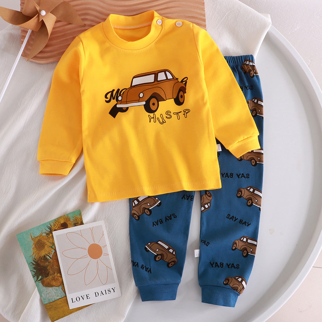 Enfants Ensemble de sous-vêtements Springautumn Pure Coton Thermal Wear