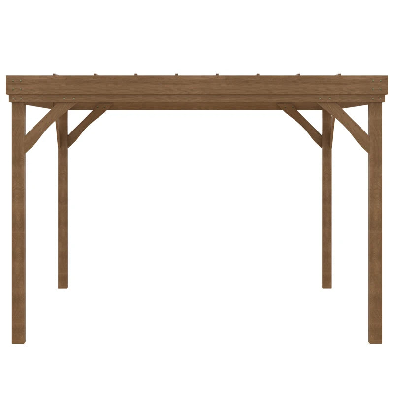 Pergola extérieure en bois de 10' X 12'