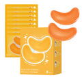 Masque pour yeux de gelée de vitamine curcuma