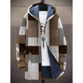 Manteau à capuche casual d'hiver élégant pour hommes