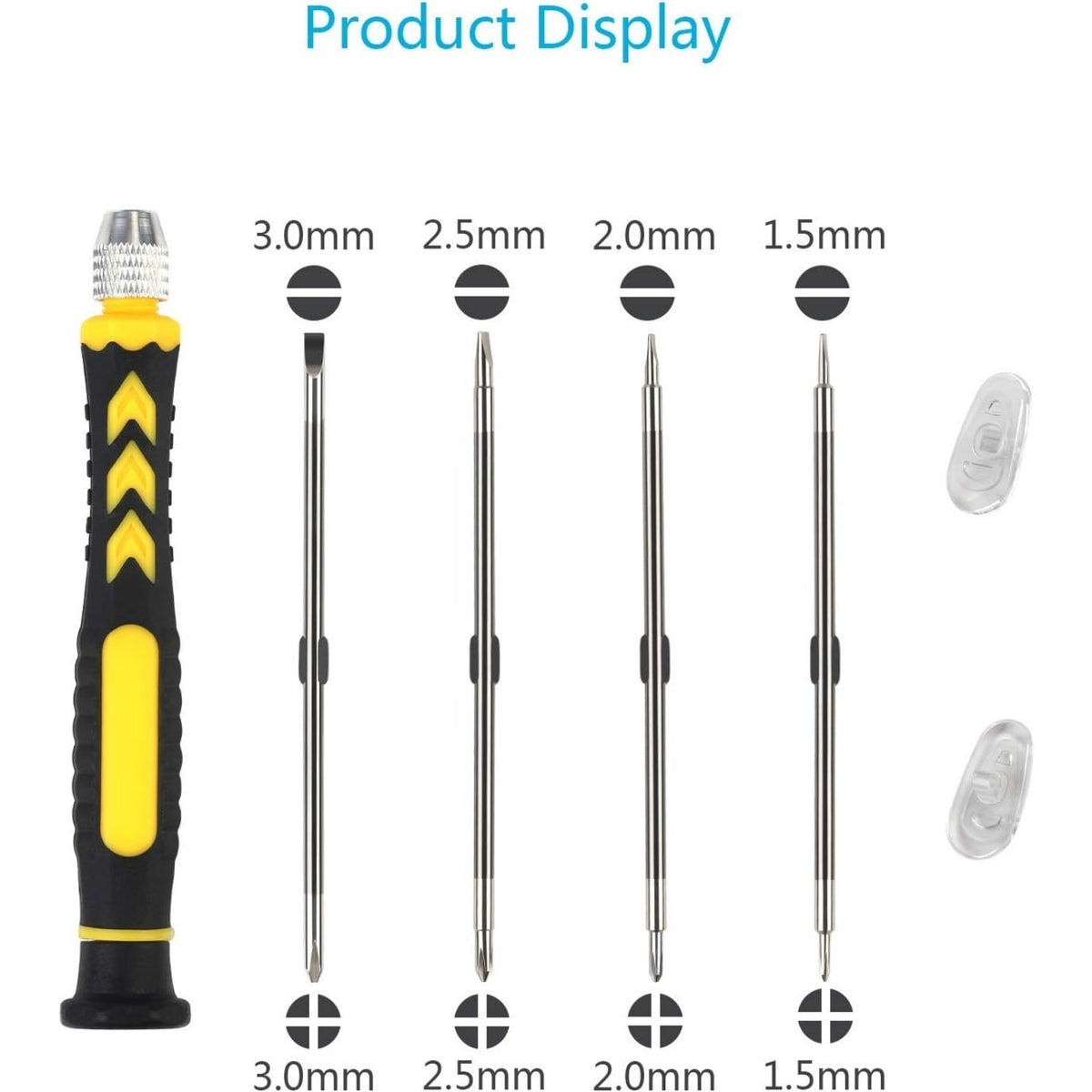 18-Piece Precision Mini-Glass Screwdriver Set