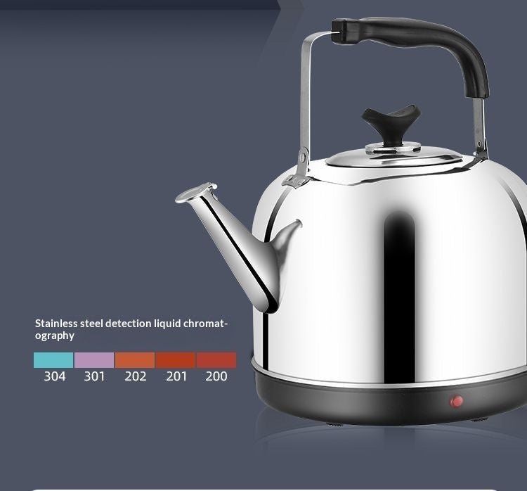 Bouilloire électrique en acier inoxydable avec coupure automatique