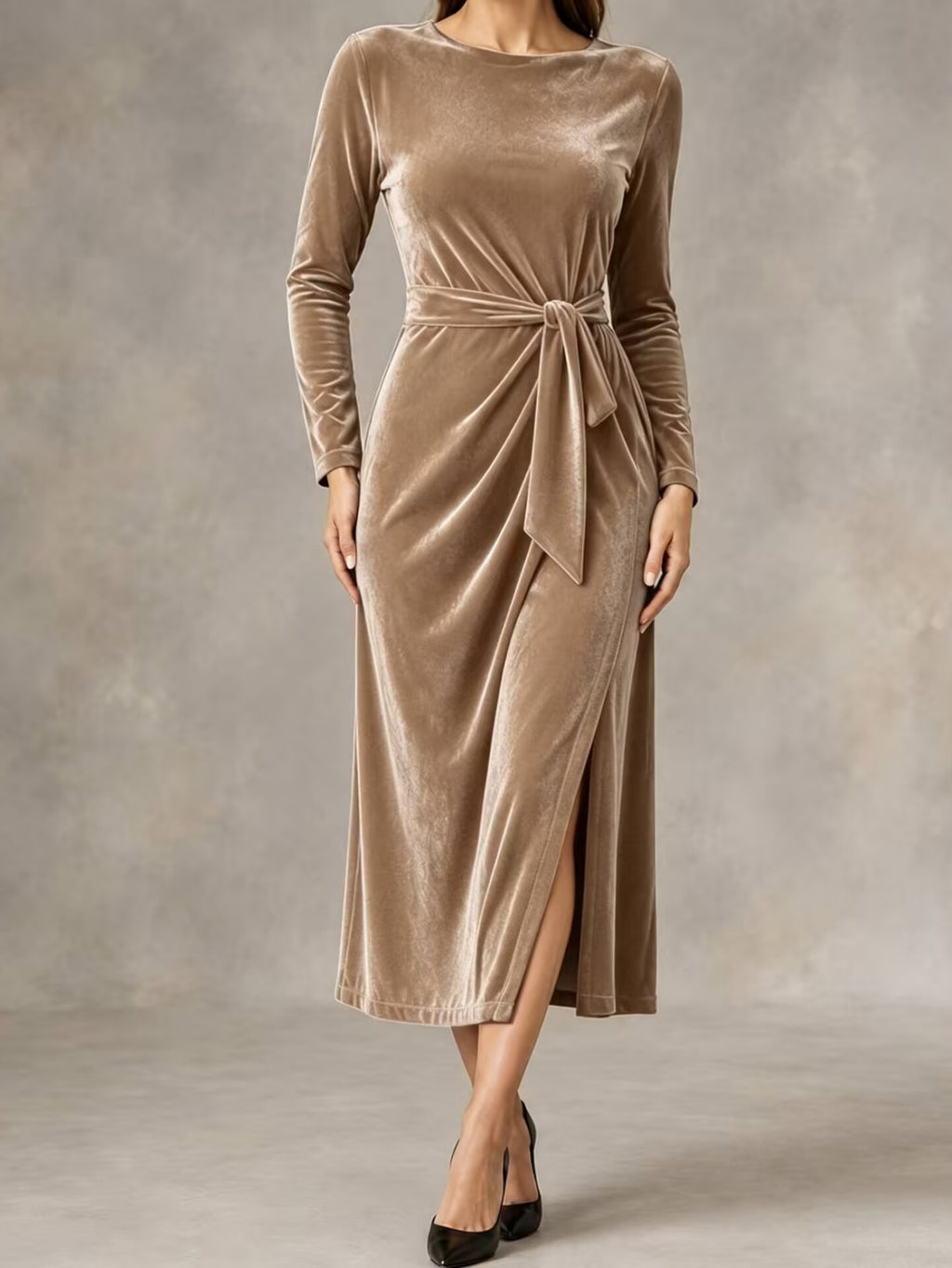 Robe en polyester