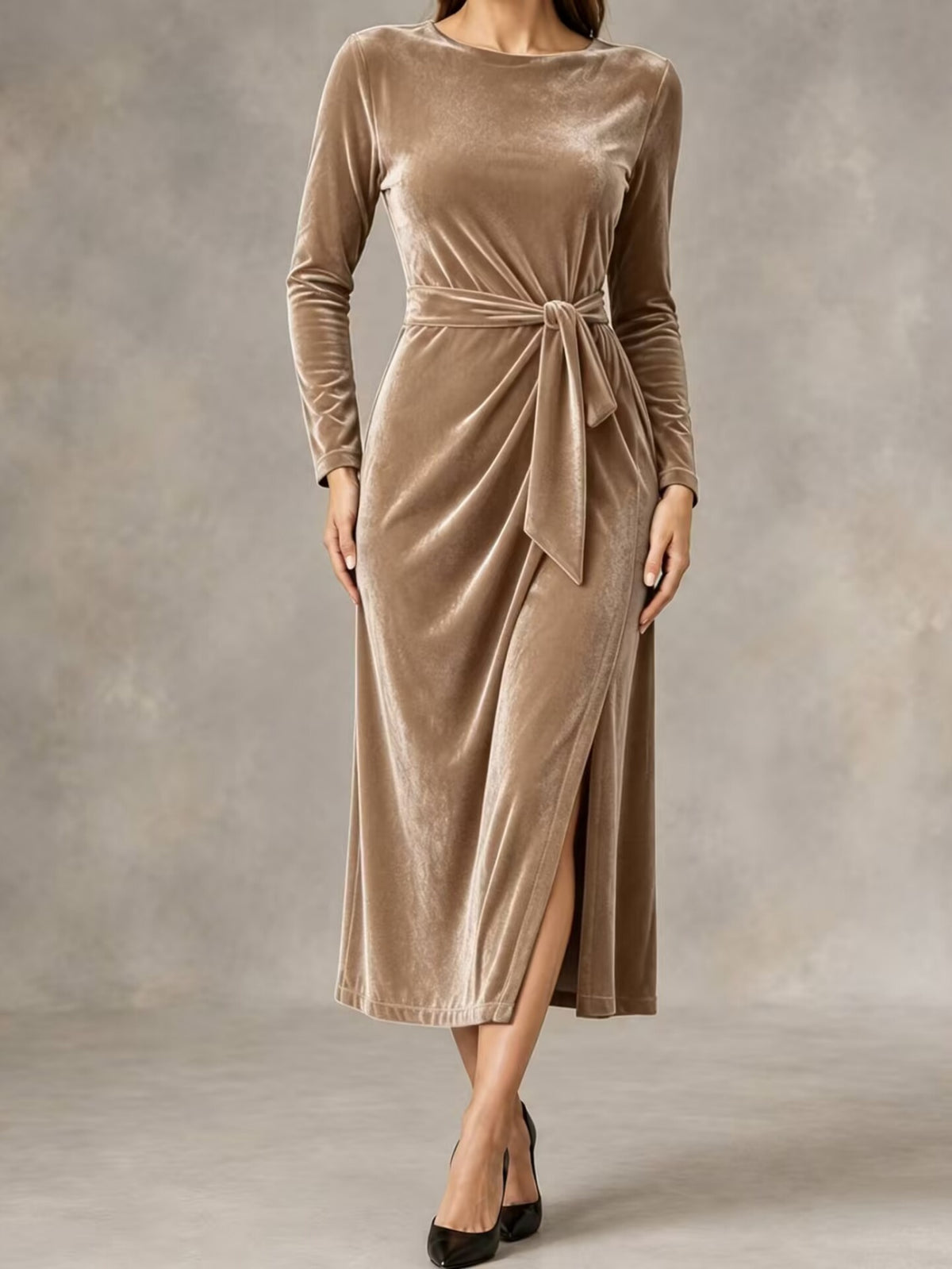 Robe en polyester