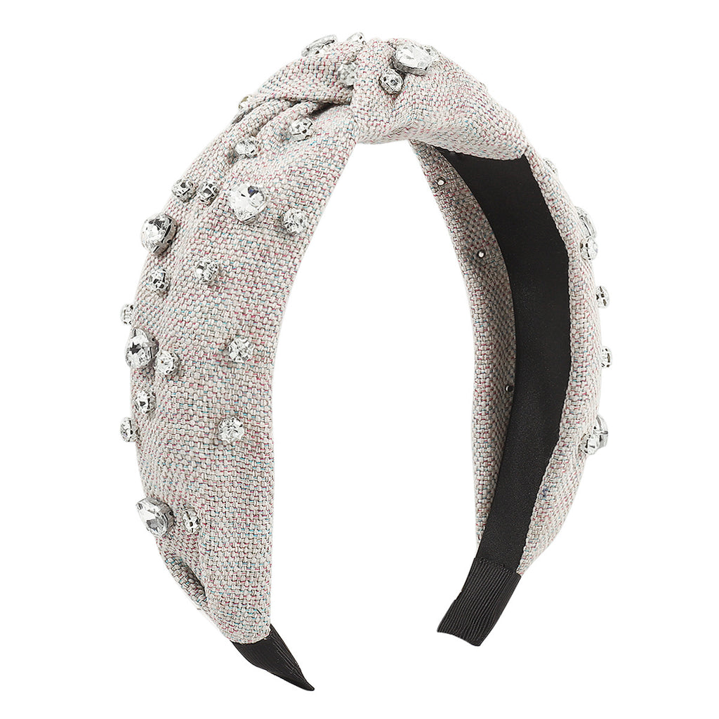 European And American Creative Heart Bandeau Diamant Mode Simple Tempérament