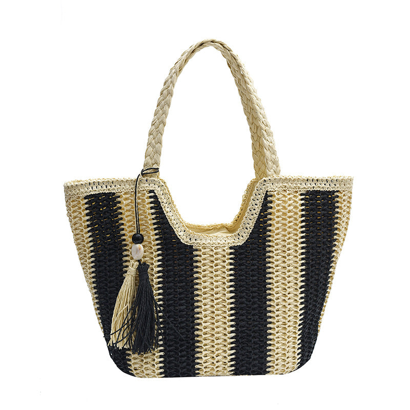 Sac à bandoulière en tissu coloré tissé à la main