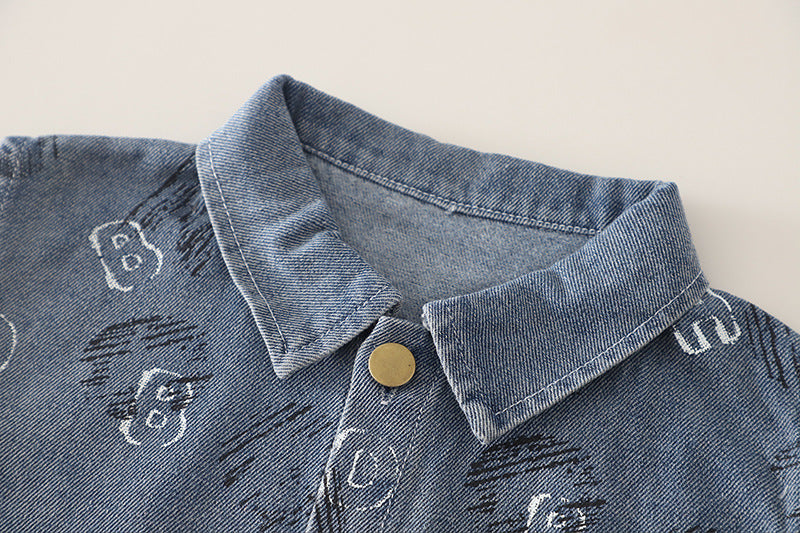 Sweatshirt à manches longues à capuche pour garçons