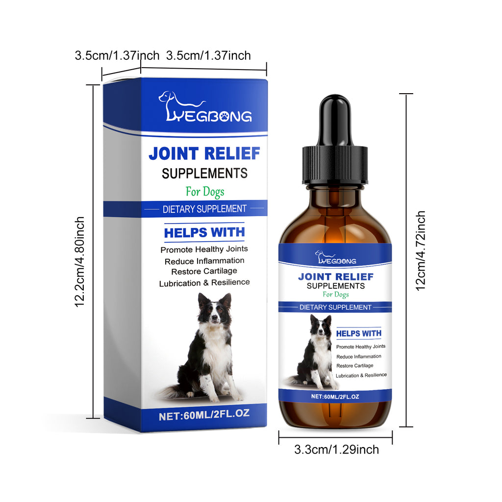Dog Joint Relief Liquid Supplément gouttes