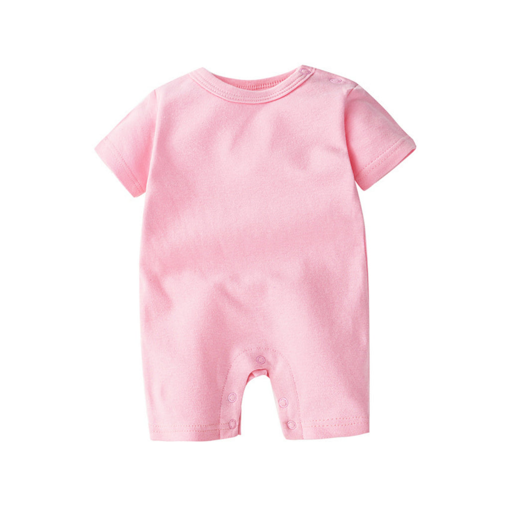 Chemise bébé et bébé coton manches courtes