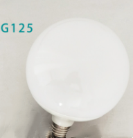Milky White Glass LED Bulb Warm White Light Source
