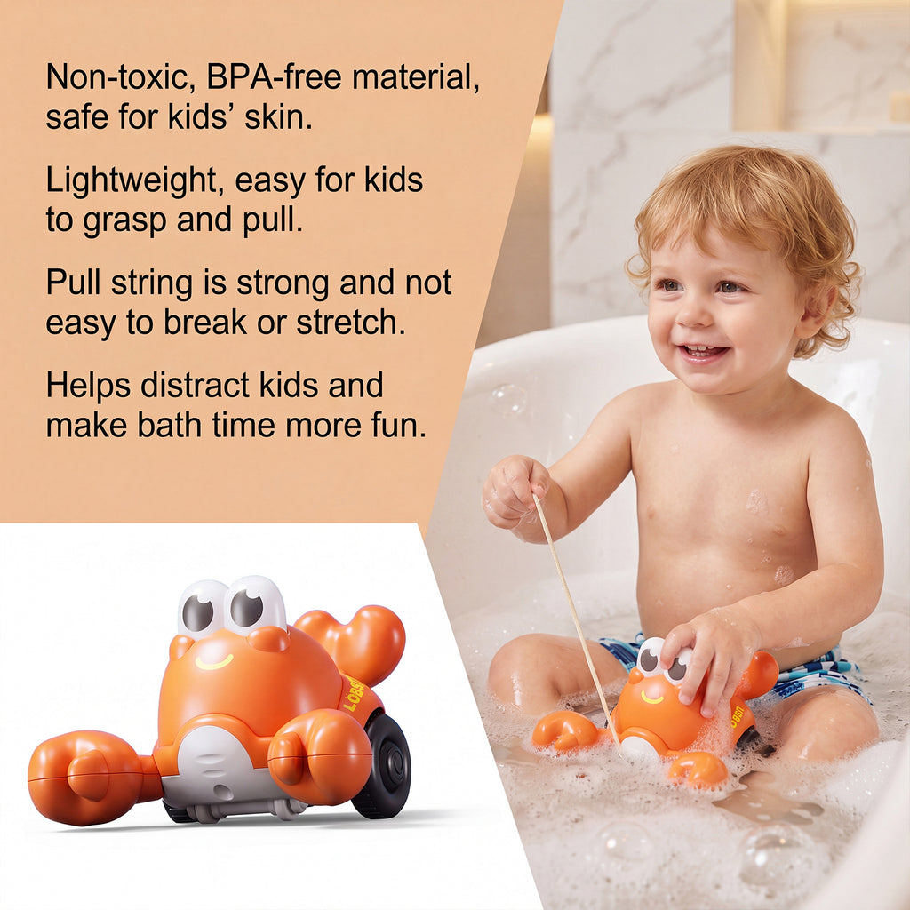 DOWMOO Fun Lobster Forme Salle de bain Jouets de secours pour enfants