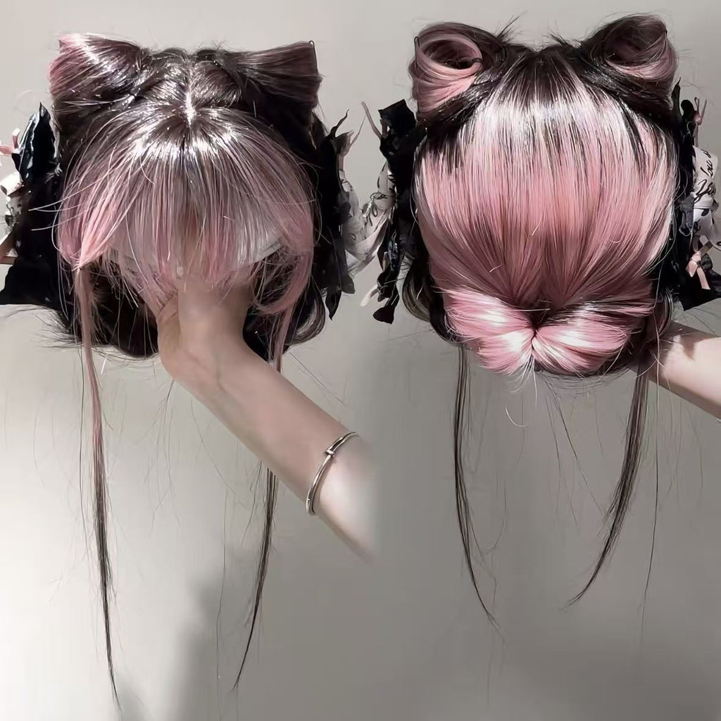 High-end, straight wig