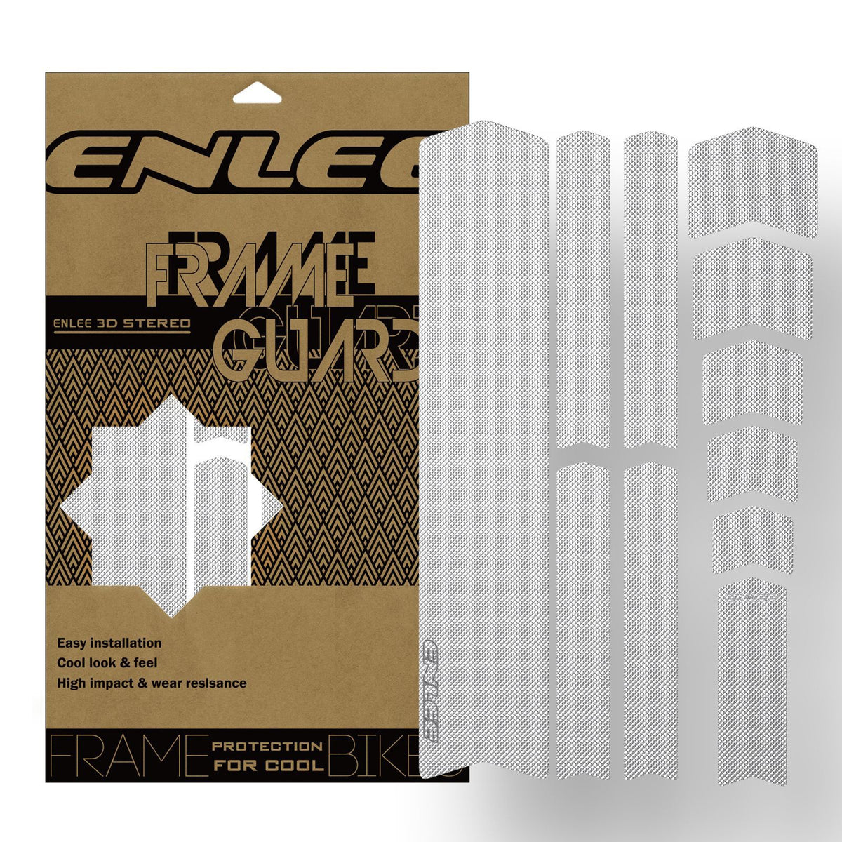 PVC cadre couleur changement film épaissé VTT film protecteur