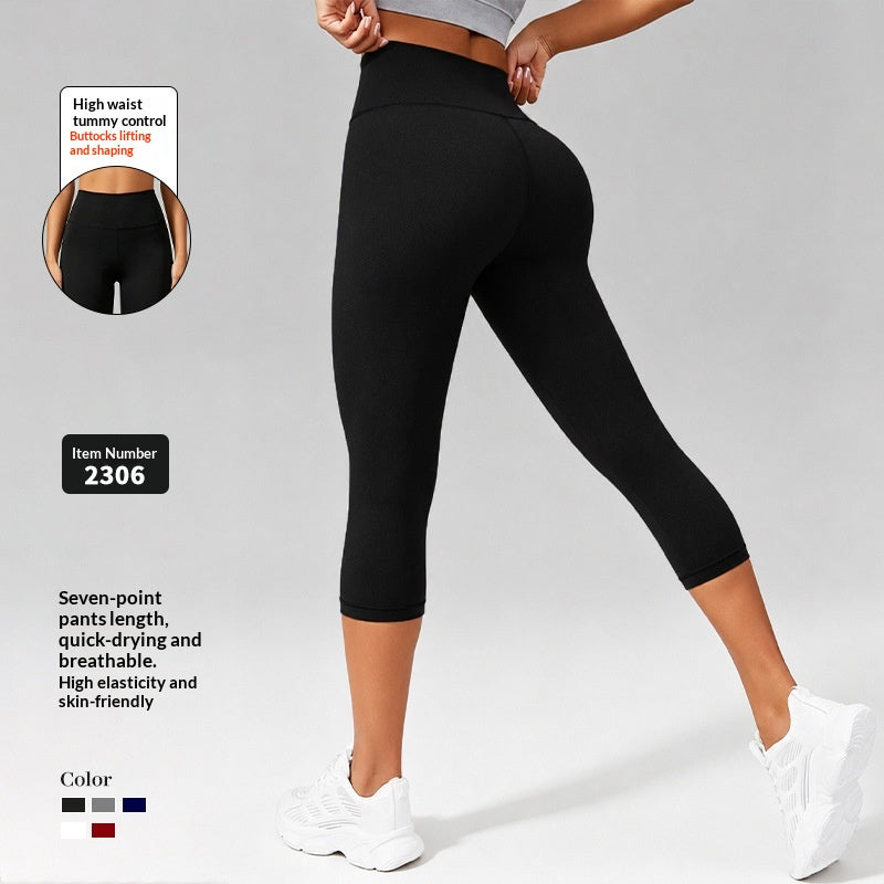 Pantalons de vélo Capri façonnant les femmes