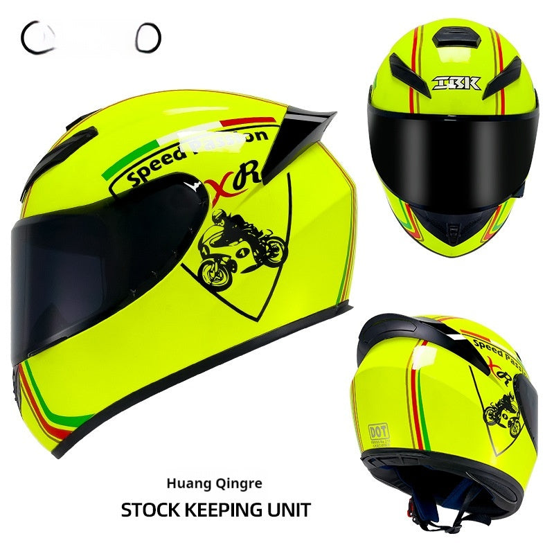 Moto Hiver Personnalité Casque de moto