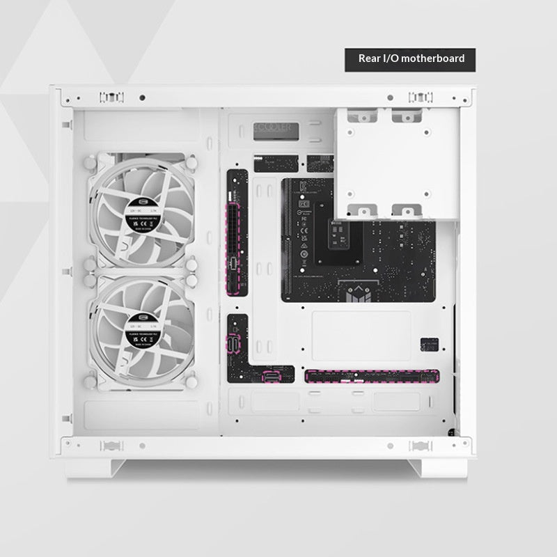 Ocean-view boîtier ATX avec fenêtre latérale et support pour les cartes mères en arrière