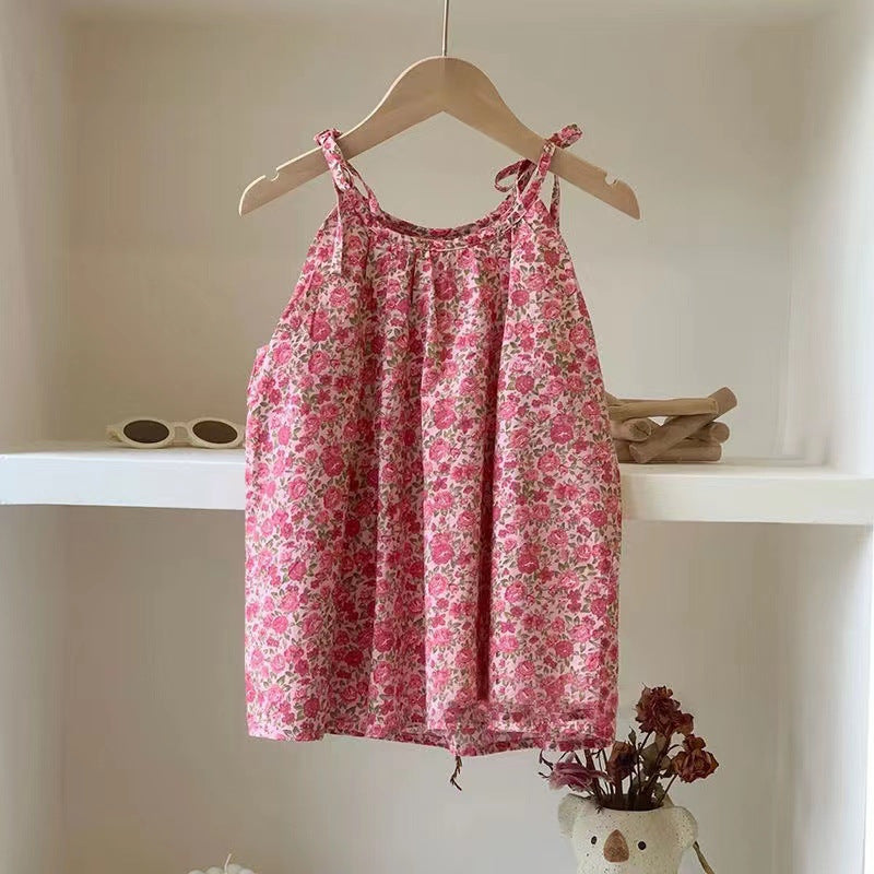 Été Nouvelle robe de style occidental pour enfants