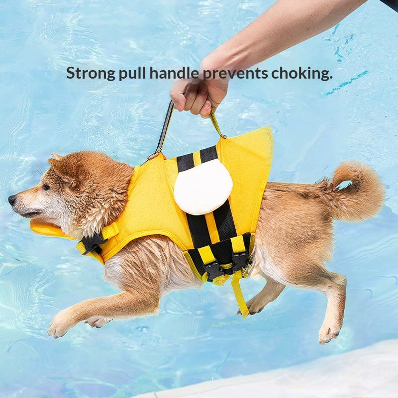 Veste de vie mignon dinosaure-forme chien