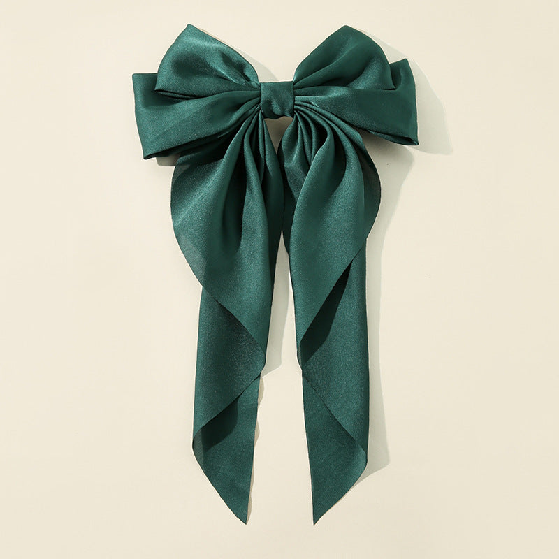Bow Ribbon Hairpin Tissu rétro simple