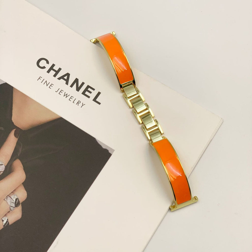 Bracelet à gouttes polyvalent de couleur solide simple