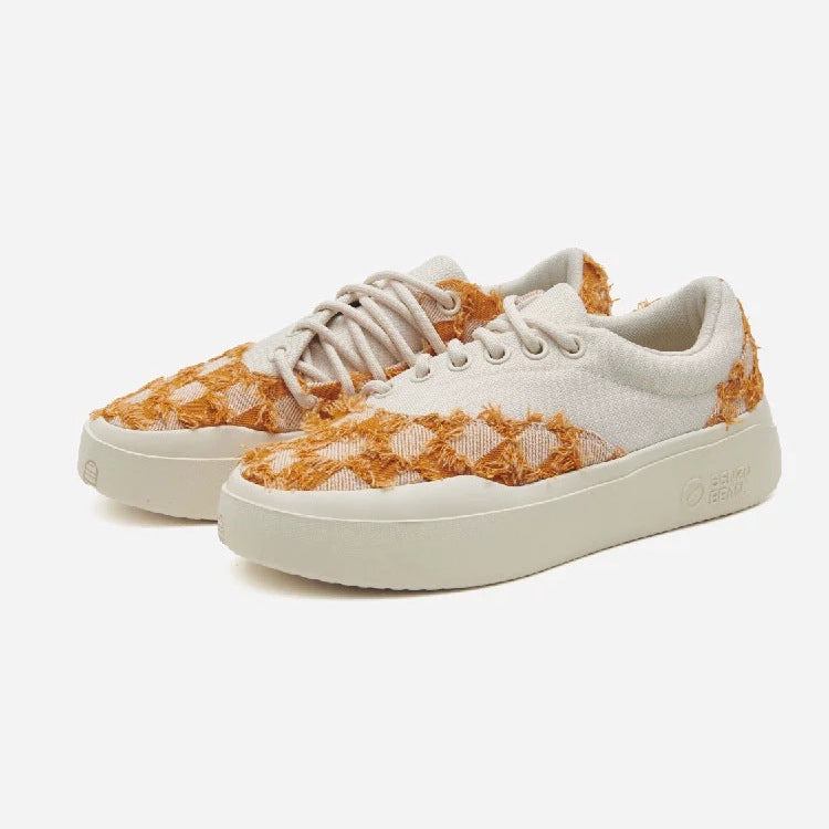 Respirant Casual Black Plats en plie
