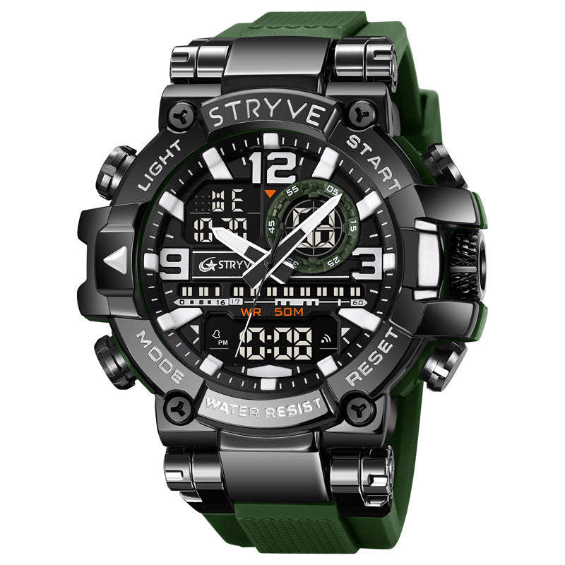 Sports Colorful Luminous Electronic Waterproof Watch Montre étudiante multifonctionnelle