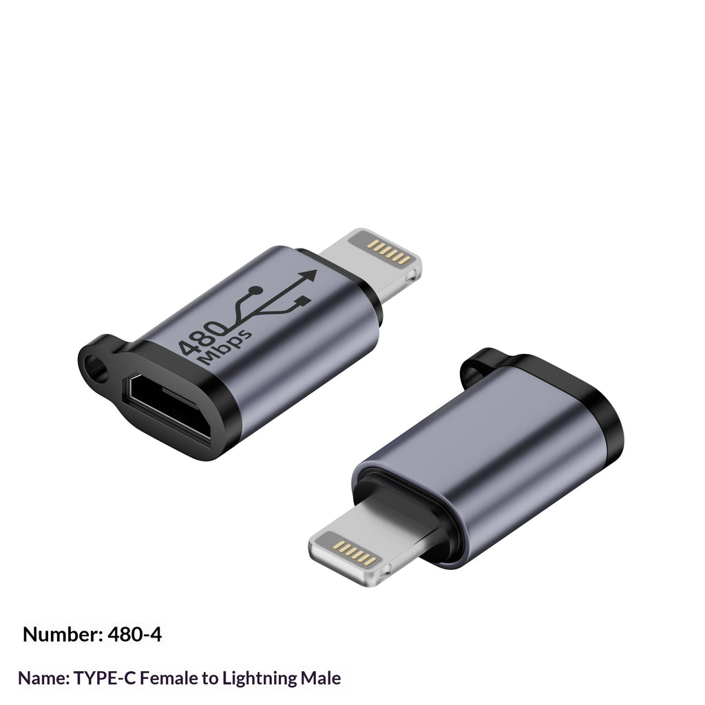 Adaptateur USB to Mini V3 to Adaptateur de câble de charge de type C Micro-port