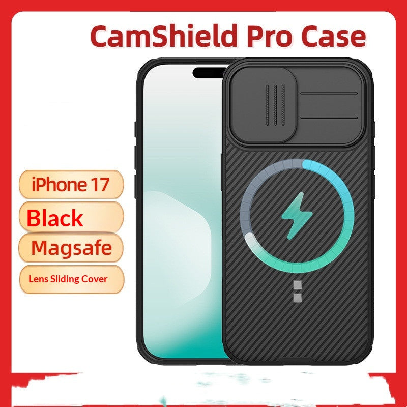 Boîtier de protection magnétique MagSafe avec un couvercle coulissant