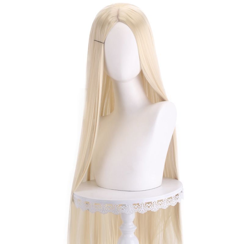 Naturel Volumineux Perruque Long Droit Style Animé et Style Traditionnel Chinois Tête pleine