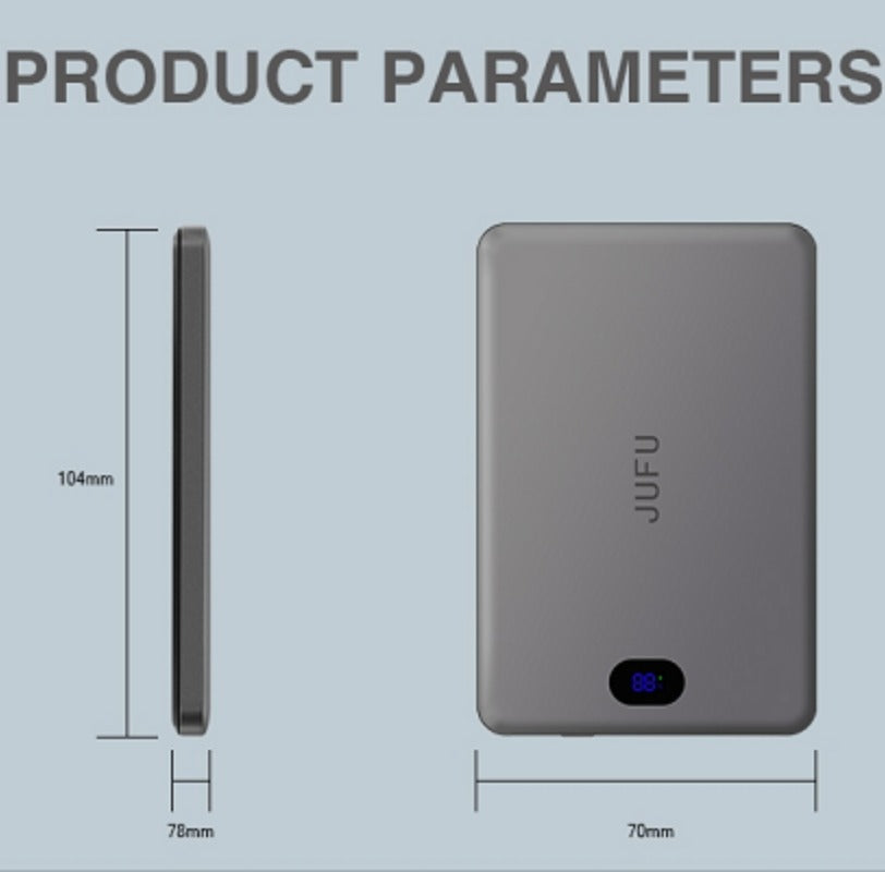 Adaptable to any scene with the magnetic wireless power bank