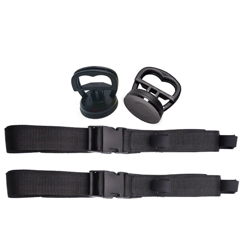 Barre de pêche épargnant de puissance véhicule porte barre avec support de tige avec ceinture