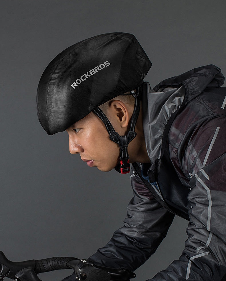 Couverture de poussière imperméable à vélo Mountain Highway Chapeau d'équitation Casque